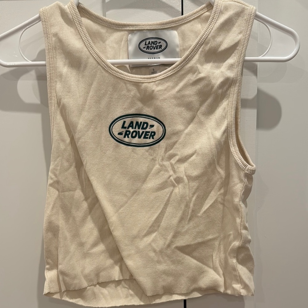 Land Rover Cream Tank Top